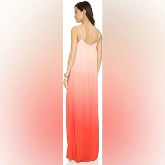 Splendid Ombré Voile Shirred Maxi Dress - Picture 6 of 11